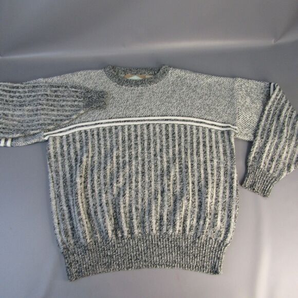 Vintage Weekends Sweater‎ Men's Size L Striped 90's Large 100% Acrylic Large - Picture 1 of 8